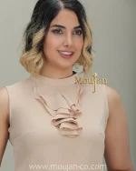 تاپ یقه حلزونی