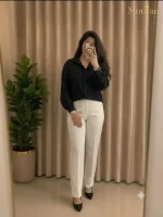 تاپ و شومیز گره ای یاخما